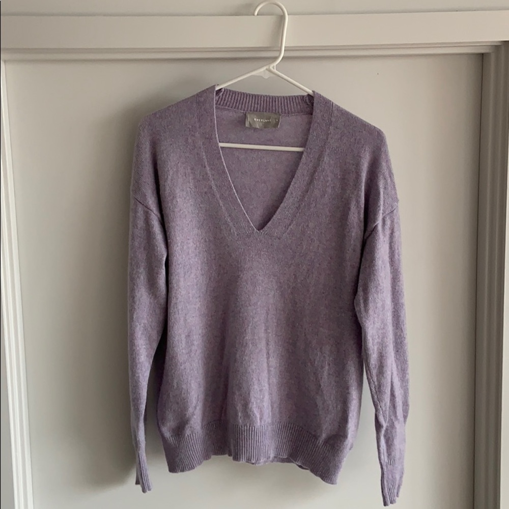 Everlane - Cashmere Oversized V-Neck